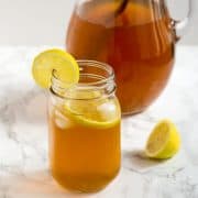 Necesitas una bebida refrescante para días calurosos, prueba mi Té frío de frutos silvestres con limón, es muy fácil de hacer | nashifood.com
