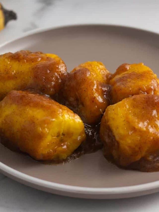 Plátanos en Tentación - A Sweet Side Dish