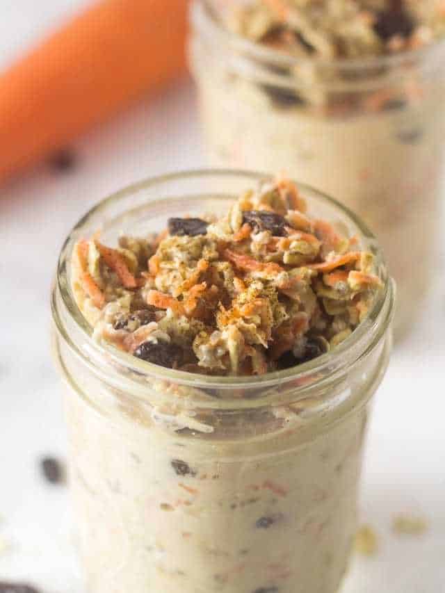 Carrot Cake Overnight Oats